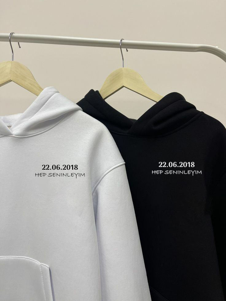 Aşıklar sweatshirt'ü